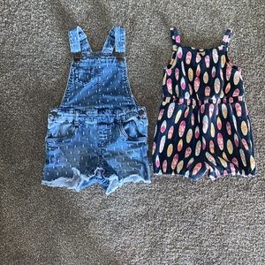Adorable Toddler Boho Romper and Overalls
